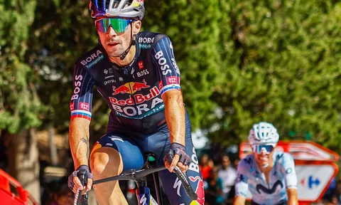 Primoz Roglic thắng chặng 8 rút ngắn cách biệt với Áo đỏ