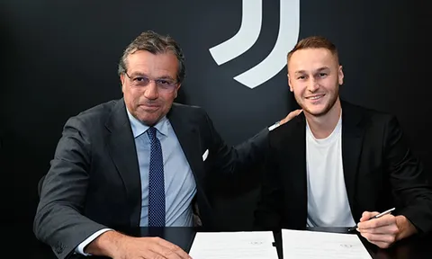 Teun Koopmeiners ký hợp đồng với Juventus
