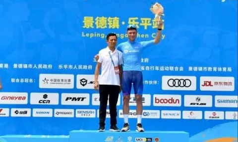 Rikunov lần thứ hai thắng chặng Tour of Poyang Lake 2024