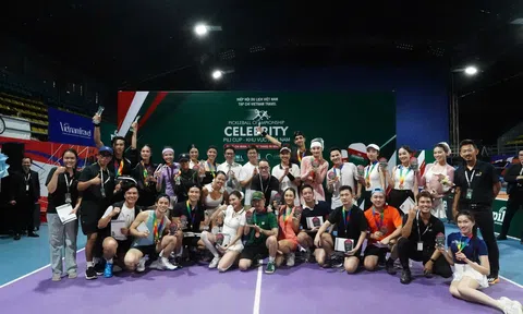 Sôi động giải Pickleball Celebrity Championship 2024