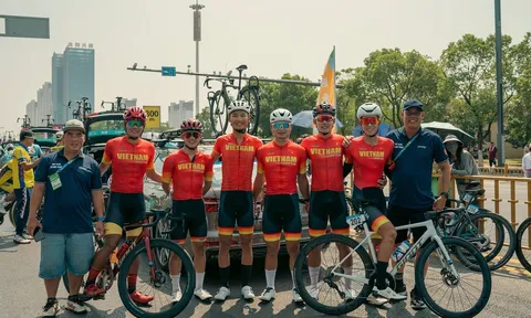 Ba tuyển thủ Việt Nam về trong tốp đầu Tour of Poyang Lake 2024