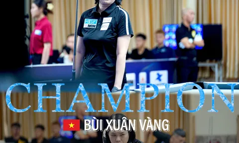 Bùi Xuân Vàng giành chức vô địch giải Billiards Pool 9 bi nữ HBSF Tour 3 năm 2024