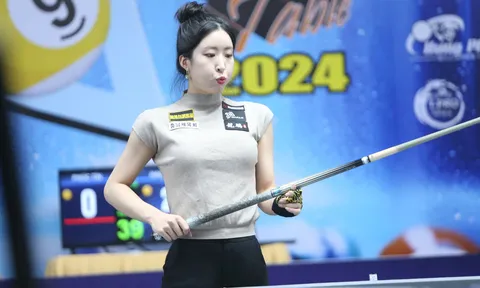 Hot girl Billiards Hàn Quốc vào tứ kết, tranh ngôi vô địch với dàn hảo thủ Việt Nam tại Tour 3 HBSF 2024