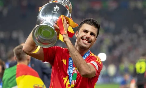 Rodri là ứng cử viên sáng giá nhất trong cuộc đua Quả bóng Vàng 2024