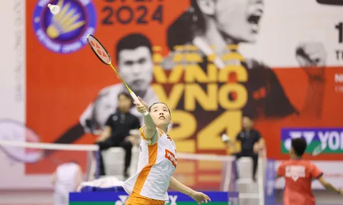 Nguyễn Thùy Linh ngược dòng ngoạn mục tiến thẳng vào Chung kết Vietnam Open 2024