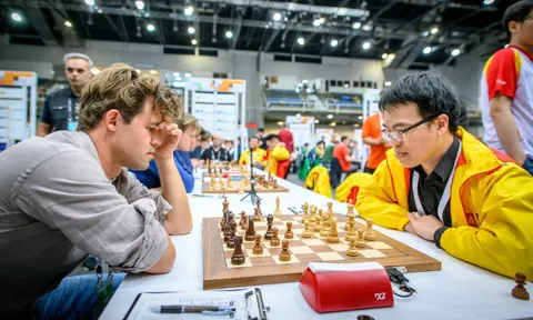 Giải cờ Vua Olympiad 2024: Đội tuyển nam Việt Nam cầm hòa tuyển nam Na Uy