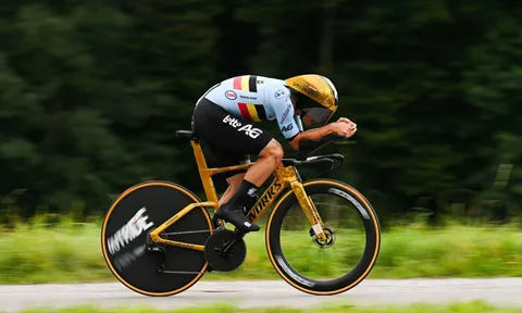 Remco Evenepoel giành huy chương vàng cá nhân tính giờ thế giới nhờ vào cảm giác