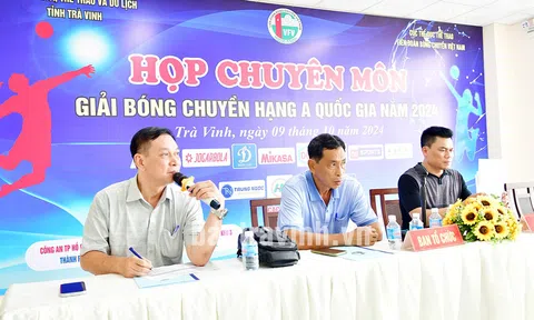 Bốc thăm Vòng chung kết giải Bóng chuyền hạng A toàn quốc