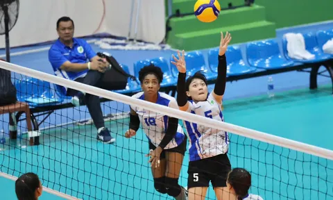 Nữ TP.HCM toàn thắng tại giải Bóng chuyền hạng A Quốc gia 2024