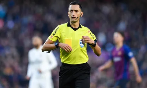 Lộ diện trọng tài điều khiển El Clasico