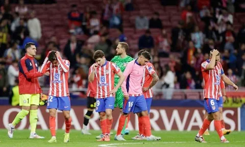 Atletico Madrid thua bẽ mặt trước "hiện tượng" nước Pháp