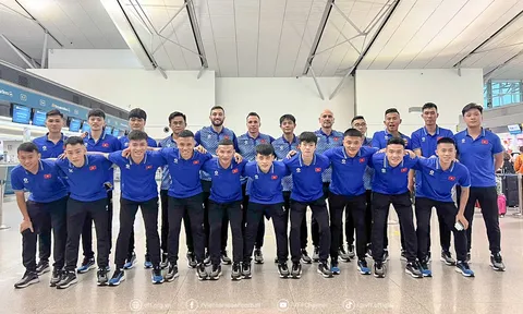 Đội tuyển futsal Việt Nam sang Thái Lan chuẩn bị cho AFF Cup