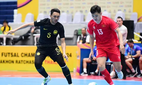 Việt Nam rộng cửa vào bán kết giải Futsal Đông Nam Á 2024