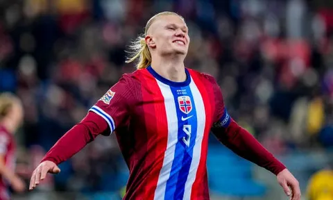 Haaland dẫn đầu danh sách "dội bom" ở Nations League