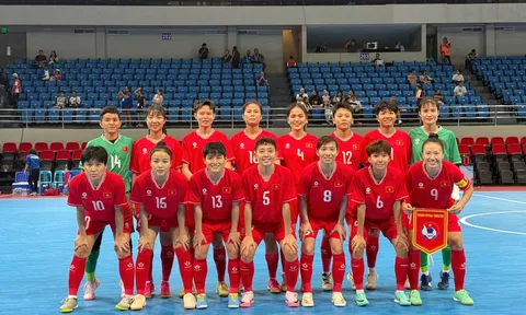 Giải Futsal nữ vô địch Đông Nam Á: Tuyển Việt Nam khởi đầu suôn sẻ