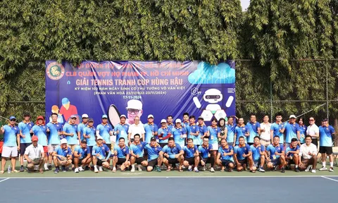 Sôi nổi giải Quần vợt họ Phan TP.HCM mở rộng lần thứ ba năm 2024