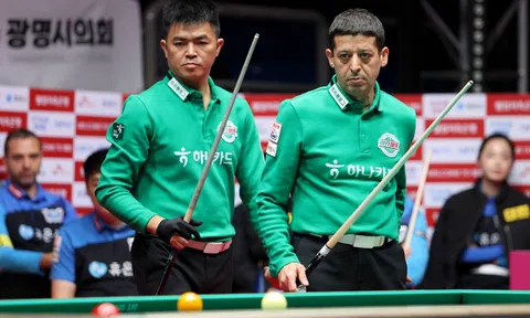 Round 4 giải Billiards PBA Team League 2024: Nguyễn Quốc Nguyện giúp đội Hana Card vươn lên tốp đầu