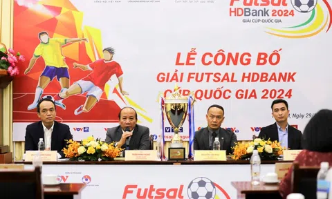 Lễ công bố và bốc thăm chia bảng Giải Futsal HDBank Cúp quốc gia 2024