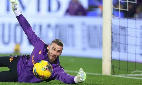 De Gea cứu thua hay nhất châu Âu mùa 2024-2025