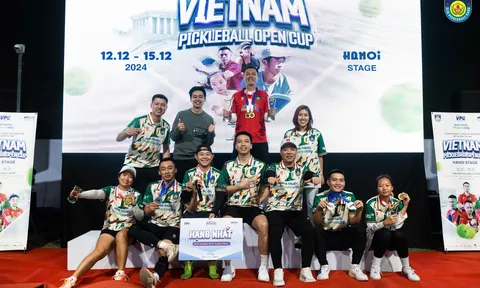 Giải Vietnam Pickleball Open Cup 2024: Câu lạc bộ Công an Nhân dân đại thắng