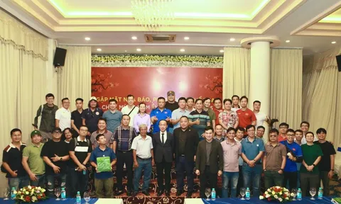 Lãnh đạo VFF và VPF gặp mặt báo chí phía Nam nhân dịp Xuân Ất Tỵ 2024