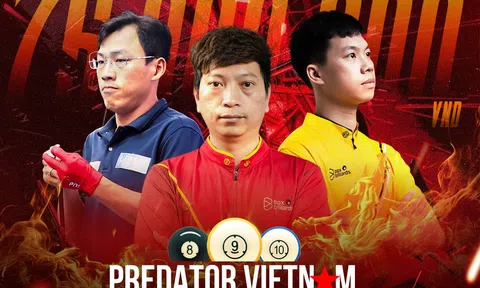 Giải Billiards Pool Predator Việt Nam Challenge of Champions 2025: Cuộc hội tụ đỉnh cao của những nhà vô địch