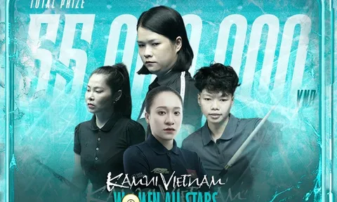 Giải Billiarsds Kamui Việt Nam Women All Stars 2025: Cuộc chiến của “tứ đại mỹ nhân” Billiards Việt