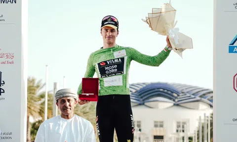 Olav Kooij khẳng định phong độ với 2 chiến thắng tại Tour of Oman