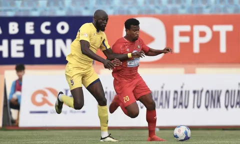 Đá bù vòng 11 V.League 2024-2025: Thanh Hóa lỡ cơ hội vô địch lượt đi