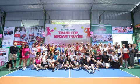 Trên 100 tay vợt phong trào tham dự giải Kingtek Pickleball mừng ngày Quốc tế Phụ nữ