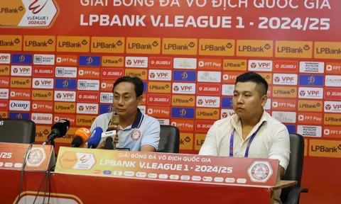 Huấn luyện viên Phùng Thanh Phương hài lòng với kết quả hoà trước Đà Nẵng