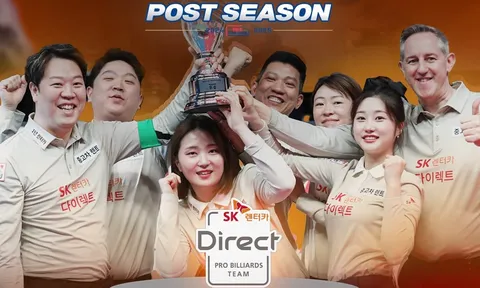 Ngô Đình Nại giúp Direct vô địch Giải Billiards Team League 2025
