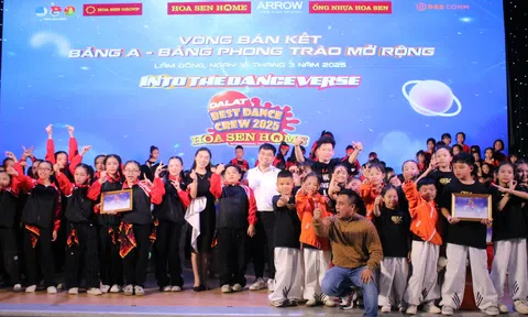 Bán kết Dalat Best Dance Crew 2025 - Hoa Sen Home International Cup gây ấn tượng bởi sự kết hợp hoàn hảo giữa hiện đại và truyền thống