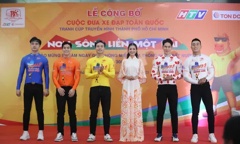 Giải đua xe đạp Cup truyền hình HTV 2025 có lộ trình “kỷ lục” hơn 3.000 km