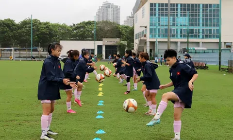 Tập trung đội tuyển U17 nữ Việt Nam