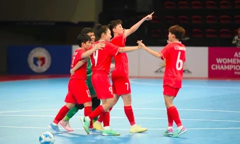 Đội tuyển futsal nữ Việt Nam khởi đầu mục tiêu World Cup