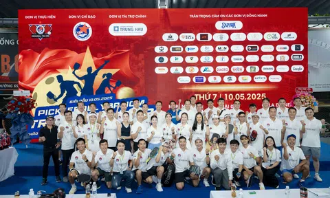 Giải đấu Pickleball YBA HCM 2025 - Trung Hậu Cup gây ấn tượng mạnh mẽ 