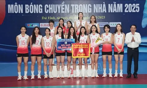 Đội nữ Binh chủng Thông Tin và nam Khánh Hòa đăng quang tại giải vô địch Bóng chuyền Trẻ Quốc gia 2025