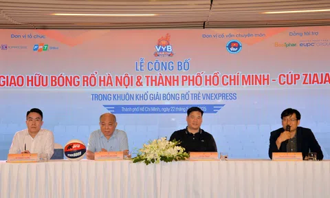 Giải giao hữu Bóng rổ Hà Nội - TP.HCM: Mô hình mới, sân chơi lớn cho học sinh THPT
