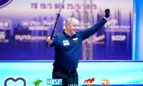Dick Jaspers đăng quang thuyết phục tại World Cup Billiards TP.HCM 2025