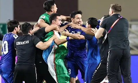 Uzbekistan, Jordan lần đầu góp mặt tại Vòng chung kết World Cup