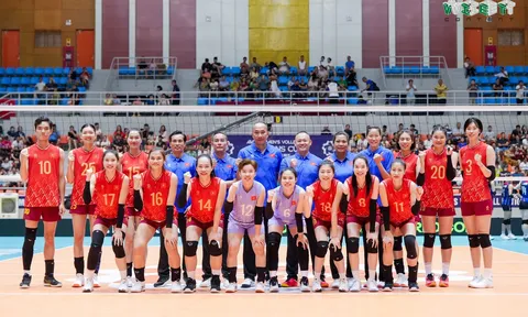 Đội tuyển bóng chuyền nữ Việt Nam thắng dễ Hồng Kông trong trận ra quân AVC Nations Cup 2025