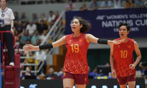Giải Bóng chuyền AVC Nations Cup 2025: Tuyển nữ Việt Nam thắng trận thứ hai, vững vàng ngôi đầu bảng A