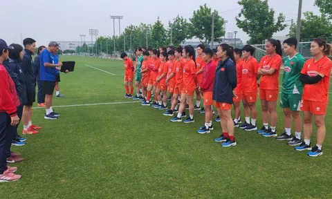 Tuyển nữ Việt Nam khởi động chuyến tập huấn hướng tới vòng loại châu Á 2026
