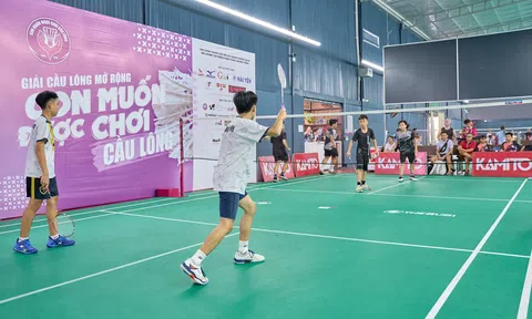 Giải Cầu lông mở rộng “Con muốn được chơi cầu lông” lần thứ tư - Lan tỏa yêu thương, tiếp sức đam mê thể thao