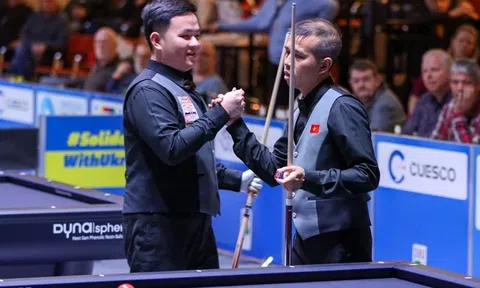 Trần Quyết Chiến và Bao Phương Vinh cùng tiến vào vòng 16 World Cup Billiards Ankara 2025