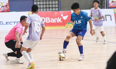 Thái Sơn Bắc tạm vươn lên dẫn đầu Giải Futsal vô địch quốc gia 2025