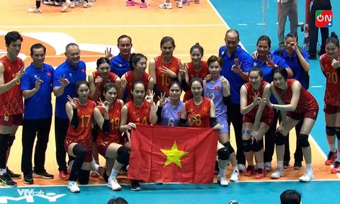 Nguyễn Thị Bích Tuyền tỏa sáng, tuyển nữ Việt Nam lần thứ ba liên tiếp vô địch AVC Nations Cup