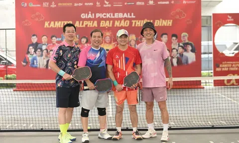 Giải pickleball “độc lạ” với nhiều nghệ sĩ và người nổi tiếng tham gia
