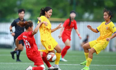 Giải Bóng đá nữ vô địch U16 Quốc gia 2025: TP.HCM tiếp tục cầm hòa, Hà Nội bất ngờ bị chia điểm